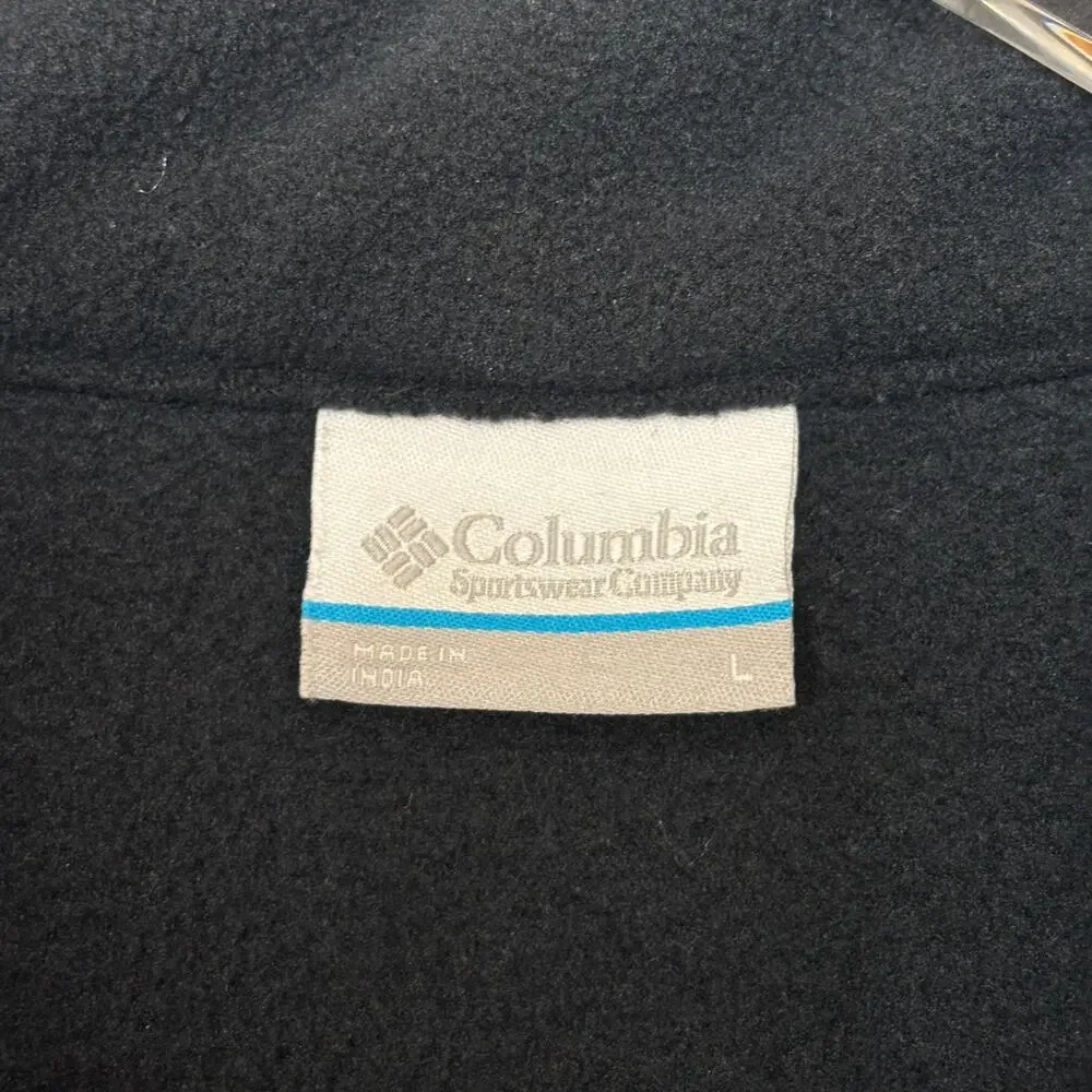 Columbia Women's OSU Oregon State University Beavers Black Fleece Jacket L